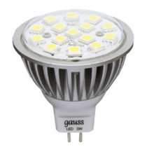 GAUSS Светодиодная лампа MR16 3W GU5.3 220-240V 4100K (***)