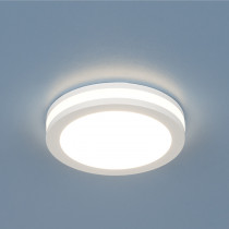5W 3300R белая подсветка (WH/led) светильник точечный ЭС