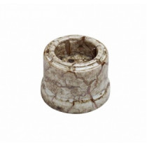 Розетка с заземляющим контактом BIRONI керамика мрамор B1-101-09