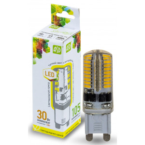 ASD Светодиодная лампа JCD standard 3.0Вт 230В G9 4000K 270Лм 00330