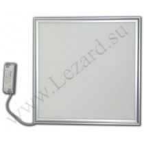 LEZARD Панель светодиодная 45Вт 220В 4000К 2000Л 595*595*14мм IP20 серебро,матовый экран