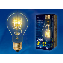 UNIEL IL-V-A60-60/GOLDEN/E27 SW01 Лампа накаливания Vintage UL-00000476