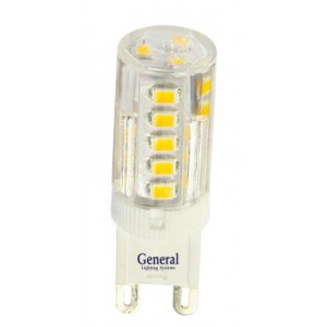 GENERAL GLDEN-G9-5-P-220-4500 Светодиодная лампа капсульная 220В 653900
