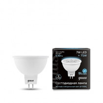 Лампа Gauss LED MR16 GU5.3 7W 630lm 4100K 101505207