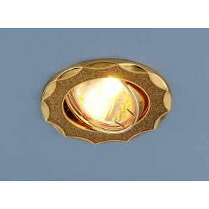 612 MR16 GD золотой блеск/золото светильник точечный ЭС