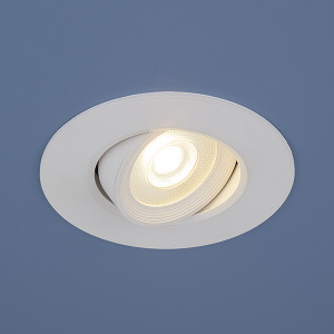 9906 Точечный светильник LED 6W WH белый