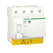 SE Выключатель дифференциального тока (ВДТ) 25А 4P 30мА тип AC R9R51425