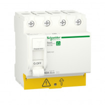 SE Выключатель дифференциального тока (ВДТ) 40А 4P 30мА тип AC R9R51440