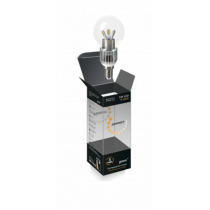 GAUSS Светодиодная лампа шар прозрачный 5W E14 2700K диммируемая 105201105-D
