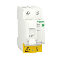 SE Выключатель дифференциального тока (ВДТ) 40А 2P 30мА тип AC R9R51240