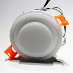 Точечный светильник круг M3 белый контур 2700К IP44 Ф80*40мм Siesta Light DL.M33