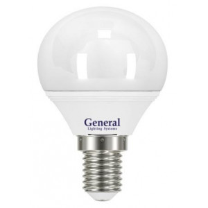 GENERAL GLDEN-G45F-5-230-E14-2700 Светодиодная лампа шар матовый (снят)