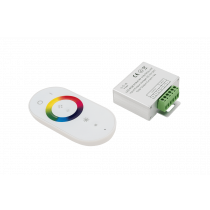 Led controller touch DELUCE 18А, 12/24 Вольт, RF-RGB-S-18A-WH1