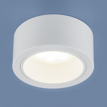 1070 Точечный светильник GX53 WH белый