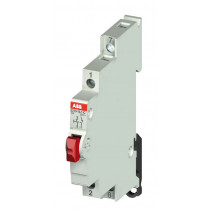 Модульный кнопочный выключатель ABB E215-16-11C с красной кнопкой 2CCA703151R0001