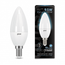 Лампа Gauss LED Свеча E14 9.5W 950lm 4100К 103101210