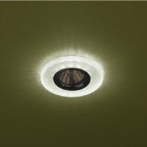 ЭРА DK LD1 GR Светильник декор cо светодиодной подсветкой MR16, зеленый Б0018777