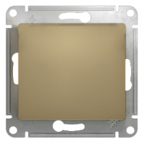 SE Glossa Титан Выключатель 1-клавишный, сх.1 GSL000411