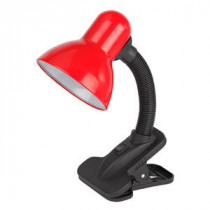 Настольная лампа Эра N-102 E27 40Вт красный C0041425