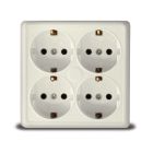 Розетка с заземлением стандарта SCHUKO