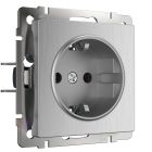 Werkel механизмы Серебряный рифленый