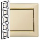 Слоновая кость/Золотой штрих