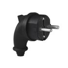 Вилка с защитным контактом бытовая SCHUKO