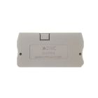 Перегородка концевая и разделительная для клеммной колодки