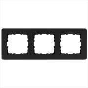 Рамка 3-м G-Flex черн. матов. soft touch Jasmart G1103PB