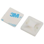 Площадка самоклеящаяся под хомуты 20х20мм NO-225-301 бел. (уп.50шт) Эра Б0066703