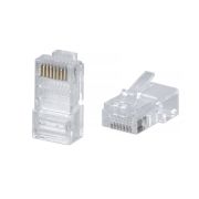 Коннектор RJ45(8P8C) кат.5E неэкранир. универс. (уп.100шт) TOKOV ELECTRIC TKE-CNR-5E24-UTP