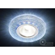 S290 BL хром/сапфир/MR16+3W(LED WHITE)