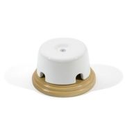 Распределительная коробка керамика на подложке 77*40мм белый Арбат