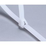 Стяжки нейлоновые с металлическим зубом КСЗ 4х200 белые