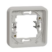 Mureva Styl Рамка 1-постовая, с винтами, Белый IP55 MUR39108