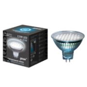 GAUSS Black Светодиодная лампа MR16 2,5W GU5.3 220/240V 4100K 101005225 (не вып.)