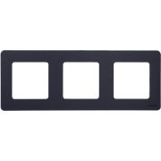 Legrand/Daccord INSPIRIA Антрацит Рамка - 3 поста