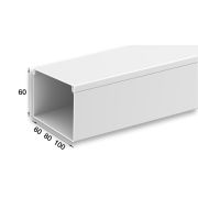 Кабель-канал 80*60 белый (20м)