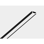 SWG SF-1506-BL Алюминиевый профиль накладной черный 2м (Крепеж) 000984