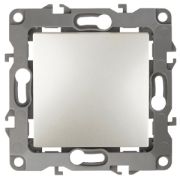 12-1001-15 ЭРА 12 Выключатель одноклавишный 10А без м.лапок перламутр