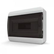 Щит навесной 12 мод. IP41 прозрачная черная дверца BNK 40-12-1 Tekfor