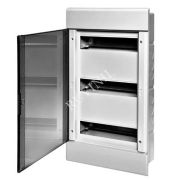 Щиток Тусо с/п на 36 мод. белый прозрачная дверца 299х547х103мм 68136