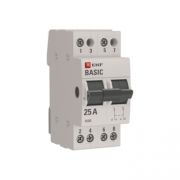 Трехпозиционный переключатель 2P 25А EKF Basic tps-2-25