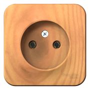 Blanca Розетка 1-ая б/з без шторок. О/П 16А, 250В, изолирующая пластина Ясень BLNRA000115