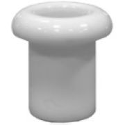 Lindas Втулка межстеновая керамическая белая 13011