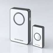 Звонок беспроводной DBQ27M WL 38M белый/черный 100м Электростандарт a055695