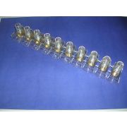 Зажим винтовой концевой изолированный КЗВИ-16 (10 контактов)