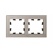 Systeme Electric AtlasDesign Nature Стекло шампань Рамка 2-ая