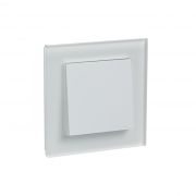 Systeme Electric AtlasDesign Nature Матовое стекло белый Рамка 1-ая