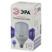 Лампа светодиодная ЭРА STD LED POWER T80-20W-6500-E27 колокол холодный дневной свет